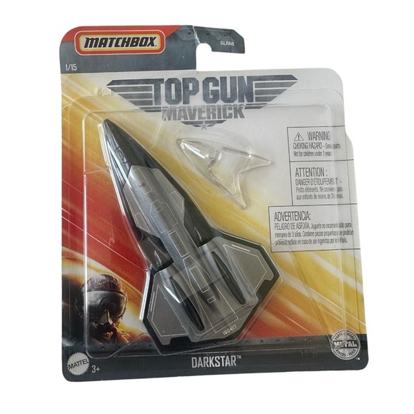 Matchbox Sky Busters DARKSTAR Jet 1/15 Top Gun Maverick New Sealed READ - Picture 1 of 5